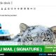 Bandeau signature d'e-mail - Communication Ile de La Réunion