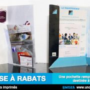 chemise à rabats - Publicité Ile de La Réunion