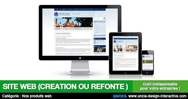 Site web - Uncia Design - Publicité Réunion