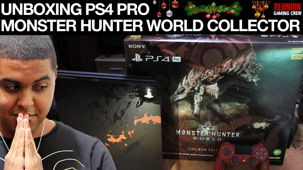 PS4 Pro Monster Hunter World Collector